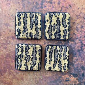 Dransfield & Ross Coasters Animal Print from Neiman Marcus Set of 4